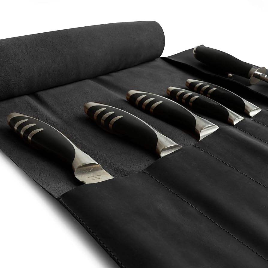 Amazon | Hide & Drink 素朴なナイフロールケース (5ポケット